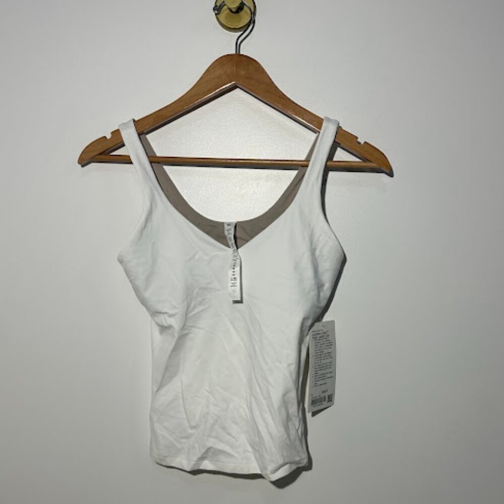 Lululemon Align Waist-Length Tank white Size 8